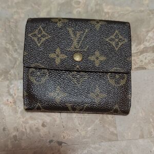 Rehab Louis Vuitton Brown and Gold Monogram Wallet